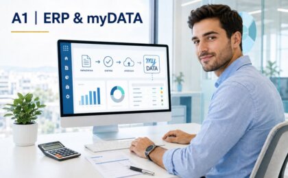 Νέος λογιστής εργάζεται σε ERP και myDATA – Σεμινάριο Α1 Μηχανογραφημένης Λογιστικής