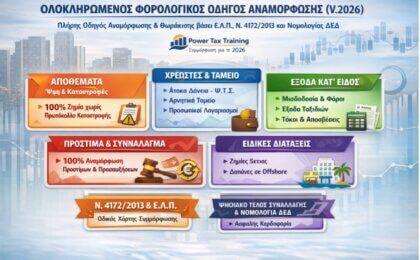 Φορολογική Αναμόρφωση 2026: Οδηγός Επιβίωσης για Επιχειρήσεις